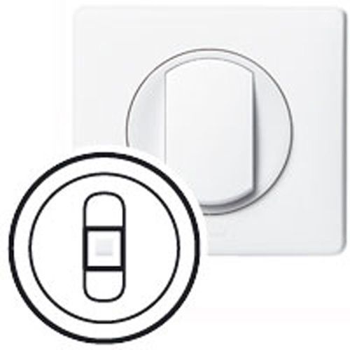 LEGRAND Céliane Enjoliveur blanc prise simple haut-parleur