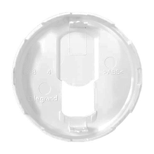 LEGRAND Céliane Enjoliveur blanc prise téléphonique et RJ45 dos