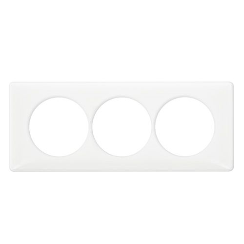 LEGRAND Céliane Plaque Memories 3 postes Yesterday Blanc Entraxe 57 - 068809