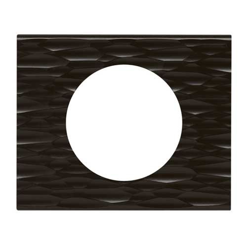 LEGRAND Céliane Plaque Matières 1 poste Corian gougé - 069021