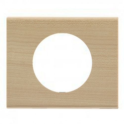 LEGRAND Céliane Plaque 1 poste Bois Erable - 069211