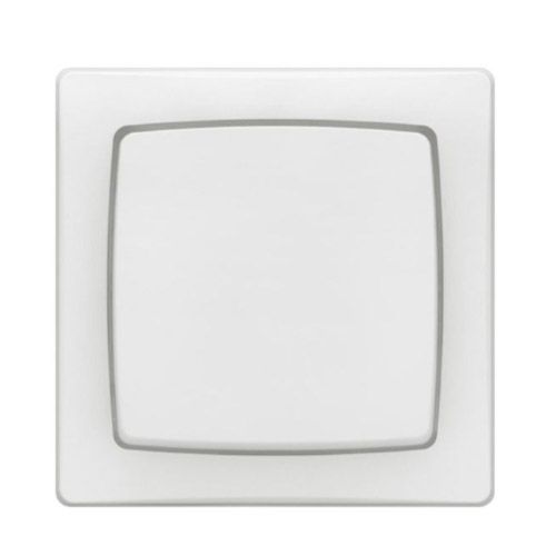 Interrupteur 3 en 1 Legrand saillie coloris blanc - vue de face