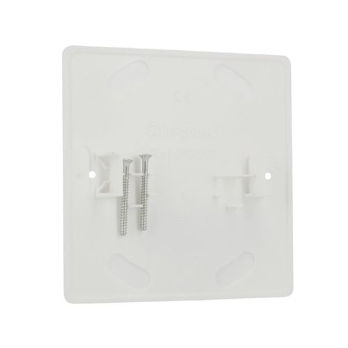 Couvercle pour boîte de dérivation placo® LEGRAND Batibox - vue de dos