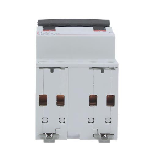 Disjoncteur LEGRAND DX3 tétrapolaire 10A auto/vis courbe C 4,5kA 400V - vue de dessous