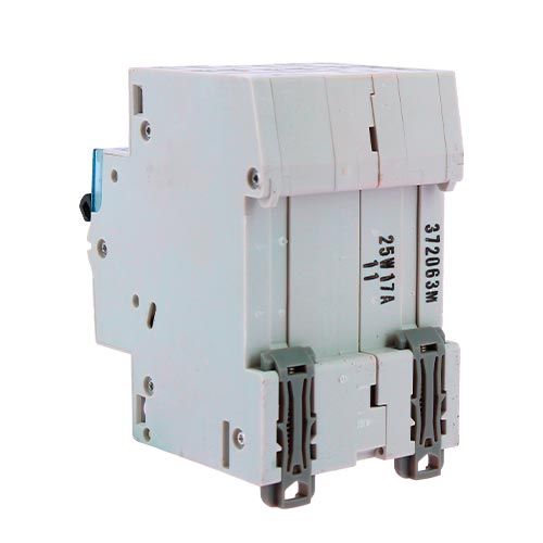Disjoncteur LEGRAND DX3 tétrapolaire 20A auto/vis courbe C 4,5kA 400V - vue de dos