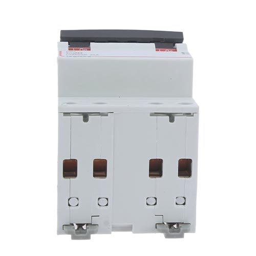 Disjoncteur LEGRAND DX3 tétrapolaire 20A auto/vis courbe C 4,5kA 400V - vue de dessous