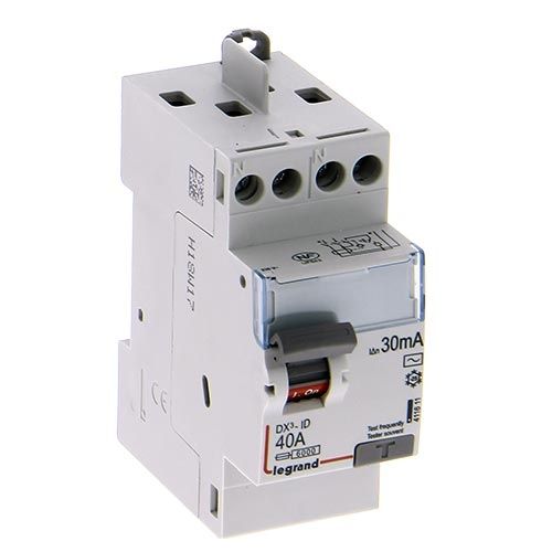 LEGRAND DX3 Interrupteur différentiel 40A 30mA Type AC