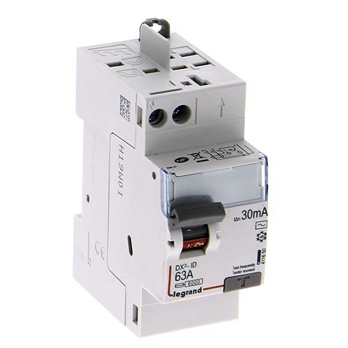 LEGRAND DX3 AUTO Interrupteur différentiel Type AC 63A 30mA  2M - 411650