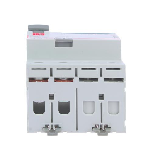 Interrupteur différentiel LEGRAND DX3 tétrapolaire 63A 30mA type B 4 modules 400V - vue de dessous