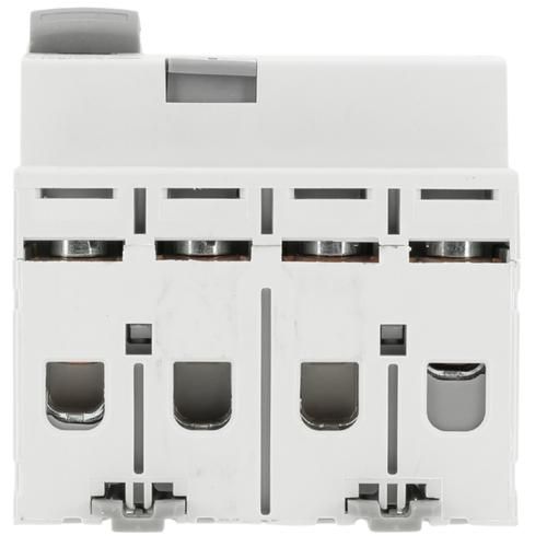 Interrupteur différentiel tétrapolaire 63A 30mA type B 4 modules 400V Legrand DX3 - vue de dessous