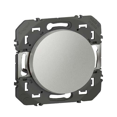 Interrupteur va-et-vient Legrand Dooxie finition alu