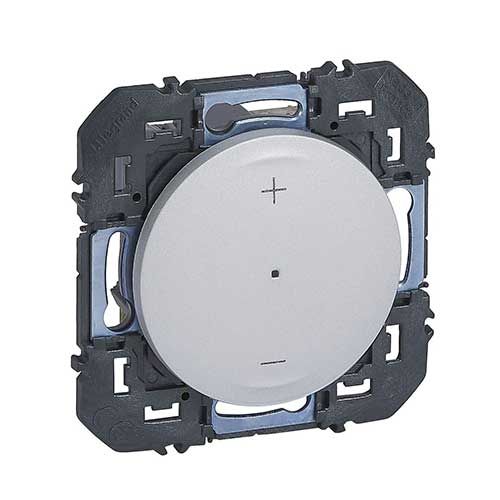 Variateur de lumière Legrand Dooxie finition alu