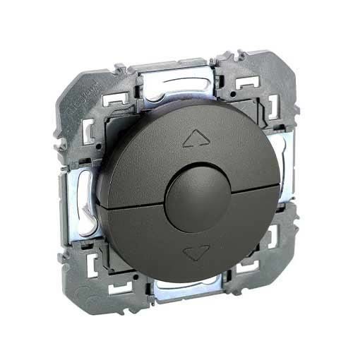 Poussoir volets roulants Dooxie noir mat Legrand