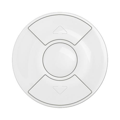 enjoliveur blanc Legrand® New Celiane pour volets roulants - vue de face