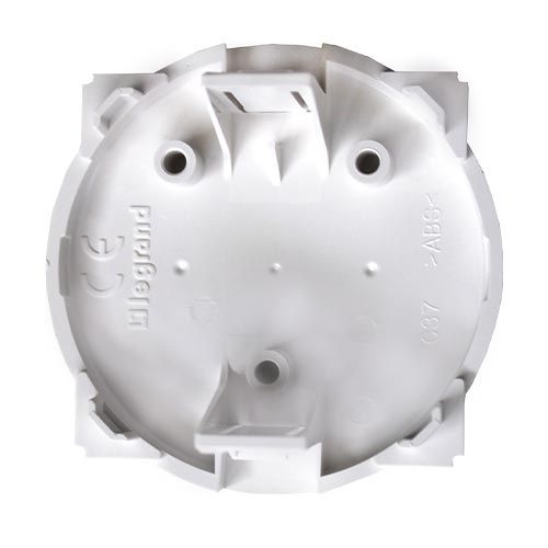 obturateur blanc Legrand® New Celiane - vue de dos