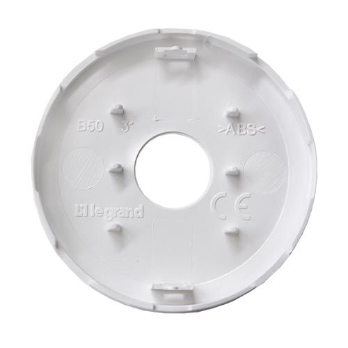 enjoliveur de prise TV blanc Legrand New Celiane - vue de dos