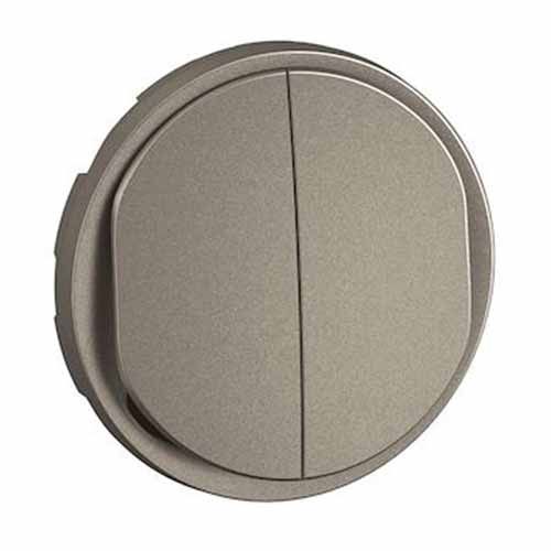 enjoliveur double titane Legrand New Celiane