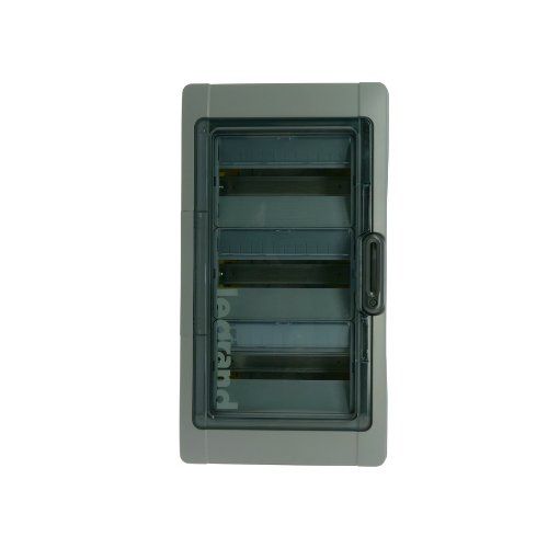 Coffret étanche nu LEGRAND Plexo 3 rangées de 12 modules - vue de face