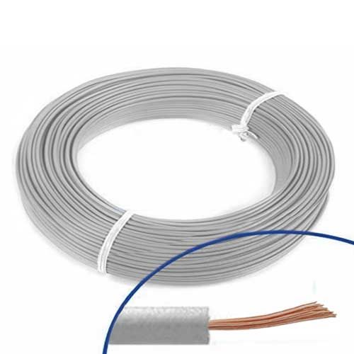 Fil électrique souple H07VK 2.5² gris MIGUELEZ vendu en couronne