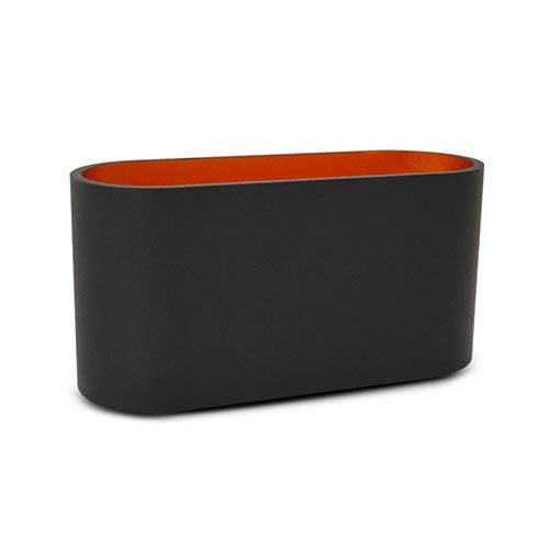 MIIDEX Applique intérieur ovale HOYA noir et doré