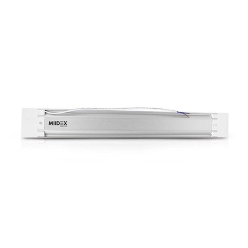 MIIDEX Réglette LED Slim Home 18W 1600lm 4000K blanc 60cm - vue de dos