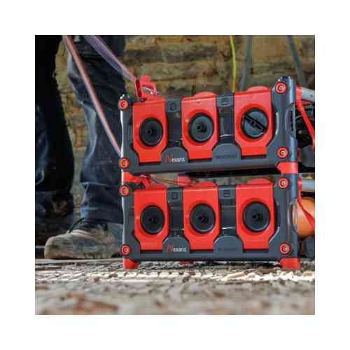 Bobine de 100m de fil électrique rigide H07VU Nexans Mobiway Pop 2,5mm² rouge