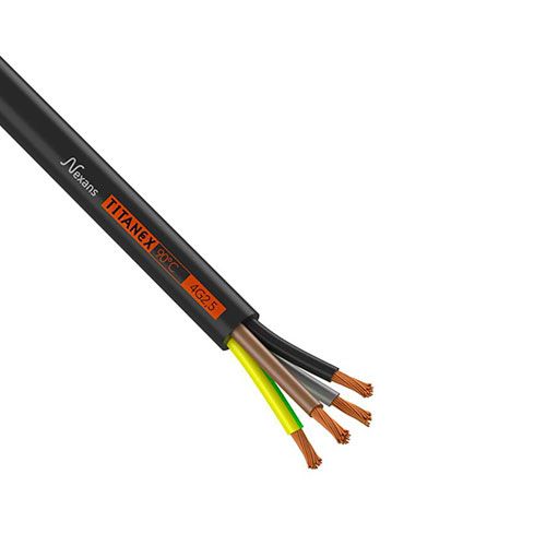 câble H07RN-F 4G2,5mm² Nexans Titanex 