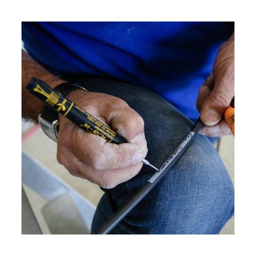 câble électrique Nexans R2V 4G1,5mm² avec zone de marquage