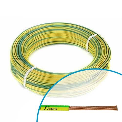 Couronne fil électrique rigide H07V-R 10mm² Nexans