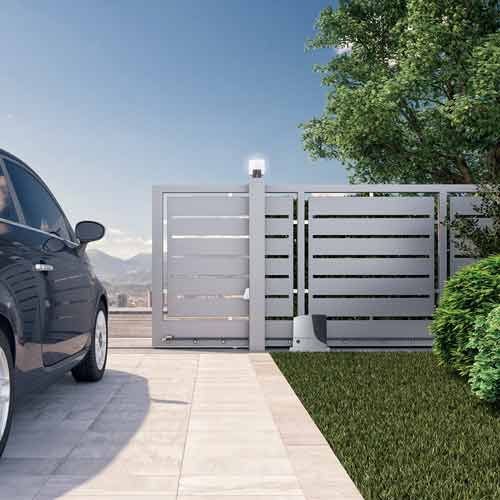 NICE Robus Kit de motorisation pour portail coulissant max 600kg - Entrée