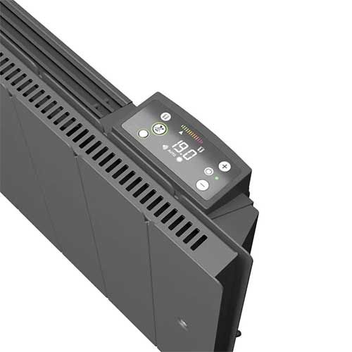 Radiateur NOIROT Fontea à inertie fonte horizontal Gris 2000W - DCN3487SEHS