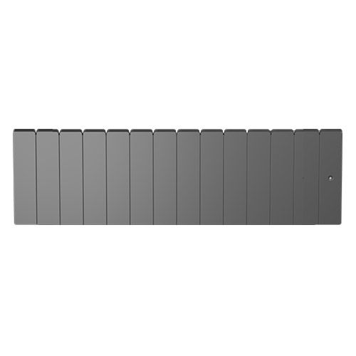 Radiateur à inertie fonte bas Gris 1500W NOIROT Fontea - DCN3505SEHS_x000D_