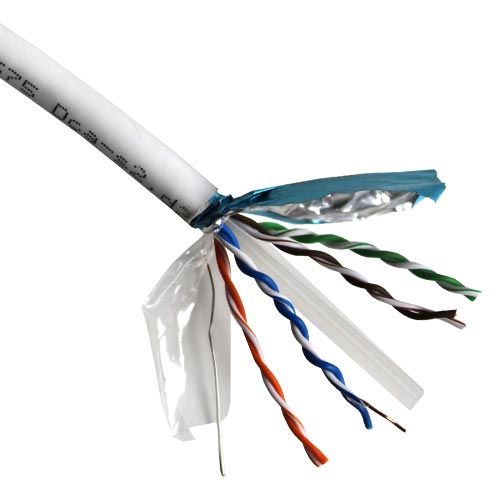 Câble RJ45 informatique Catégorie 6 F/UTP 4P 350Mhz Omelcom EASYLINK