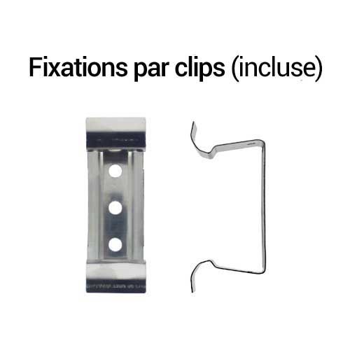 PANASONIC Réglette LED intégrée étanche 230V 36W 3960lm 120cm blanc - fixation par clips incluse