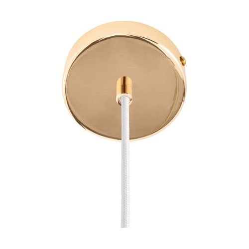 suspension Paulmann Noble Purity finition blanche et dorée champagne - zoom support