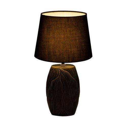lampe Pauleen Midnight Dream coloris noir éclairée