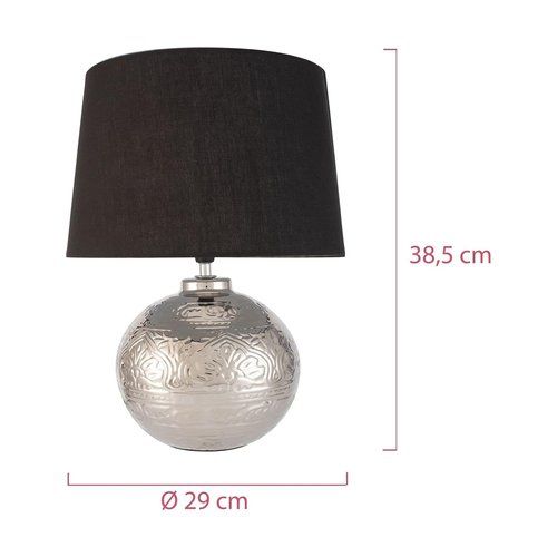 Dimensions de la lampe Pauleen Touch of Silver