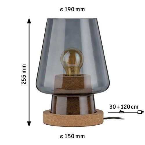 Dimensions de la lampe Neordic Iban de Paulmann