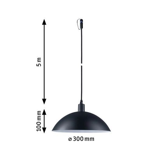 Dimensions suspension Paulmann Mapalo