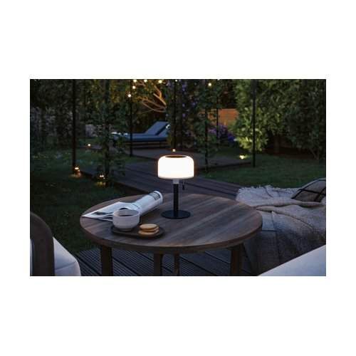 luminaire rechargeable solaire Paulmann Bartja idéal pour vos espaces extérieurs