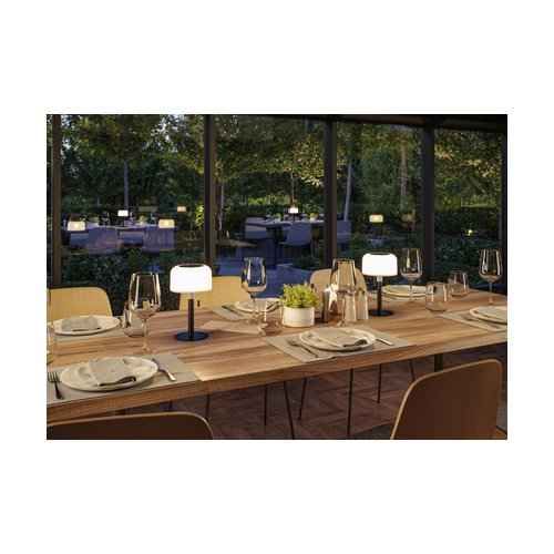 luminaire rechargeable solaire Paulmann Bartja idéal en intérieur