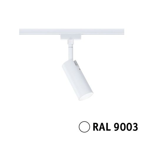 Spot LED sur rail Paulmann URAIL TUBO coloris blanc RAL 9003