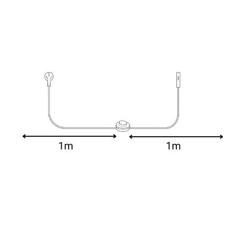 Dimensions alimentation électrique URail Paulmann