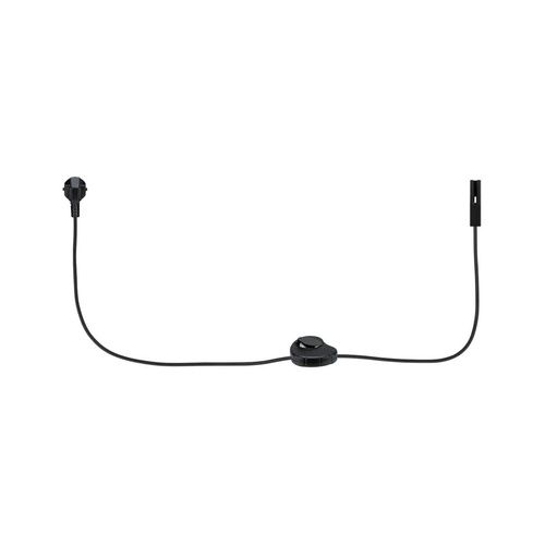 alimentation électrique URail Paulmann noir mat