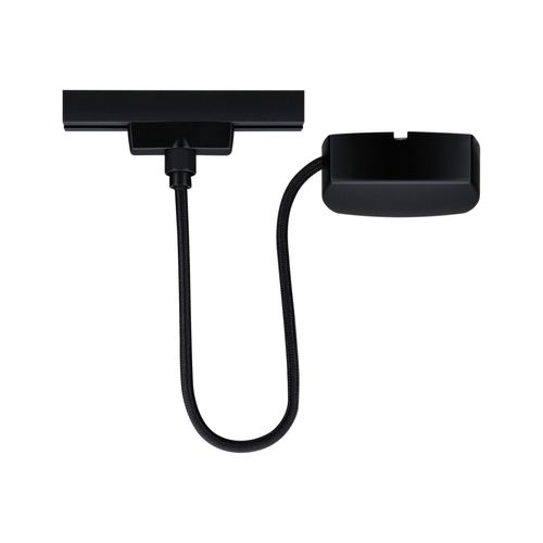 alimentation électrique URail Paulmann noir mat