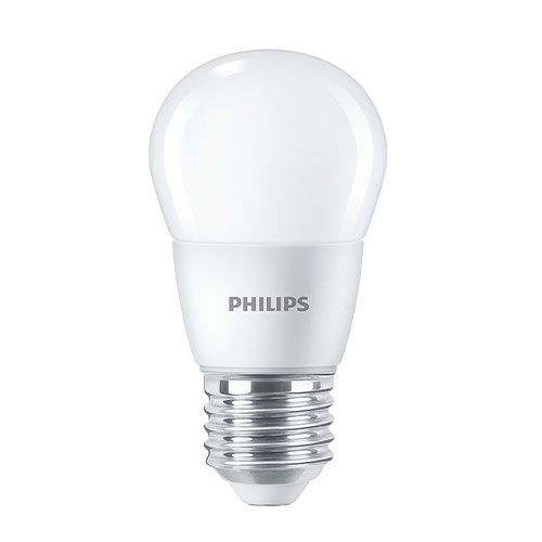 PHILIPS CorePro Ampoule LED E27 230V 7W(=60W) 806lm 2700K LEDluster sphérique - 313026