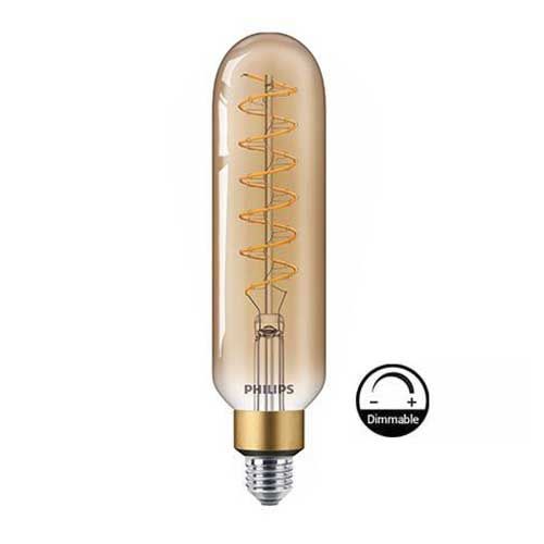 PHILIPS Vintage Ampoule LED filament dimmable E27 230V 7W(=40W) 470lm 1800K Giant tube
