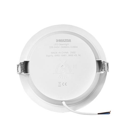 downlight LED MAZDA DN020B 20W - vue de dos