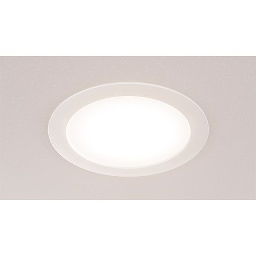 Downlight LED Mazda idéal pour un faux plafond à faible profondeur
