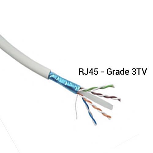 Câble informatique 4P Grade 3TV F/FTP 2200Mhz - Couronne de 100m